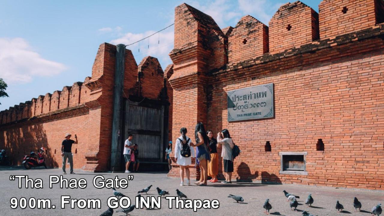 GO INN Thapae - โก อินน์​ ท่าแพ เชียงใหม่ ภายนอก รูปภาพ