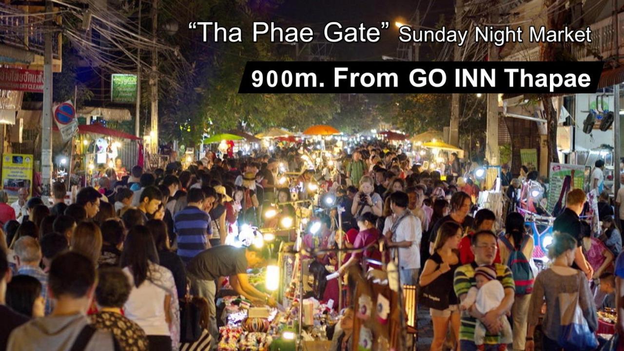 GO INN Thapae - โก อินน์​ ท่าแพ เชียงใหม่ ภายนอก รูปภาพ